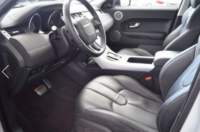 left hand drive LANDROVER RANGE ROVER EVOQUE (01/05/2015) -  